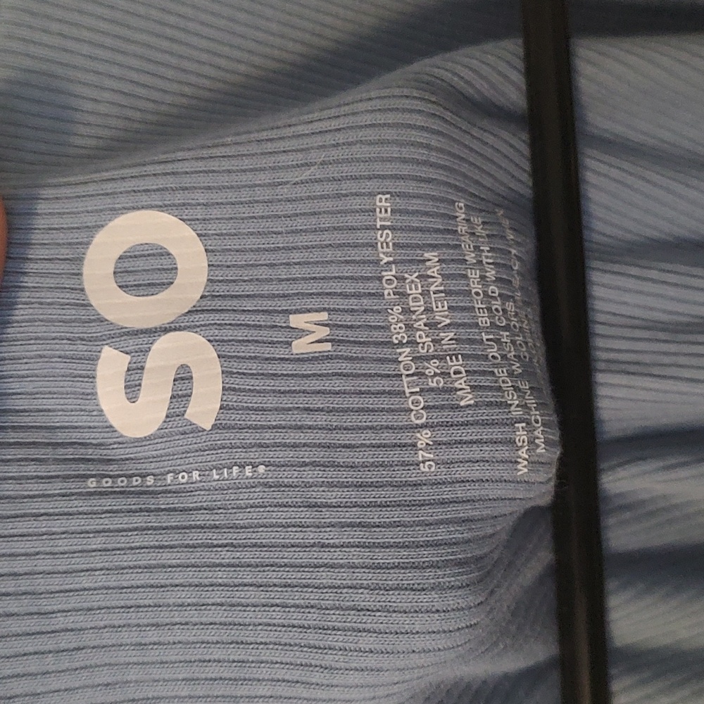 NWT SO Rib Henley Tank - Picture 3 of 4